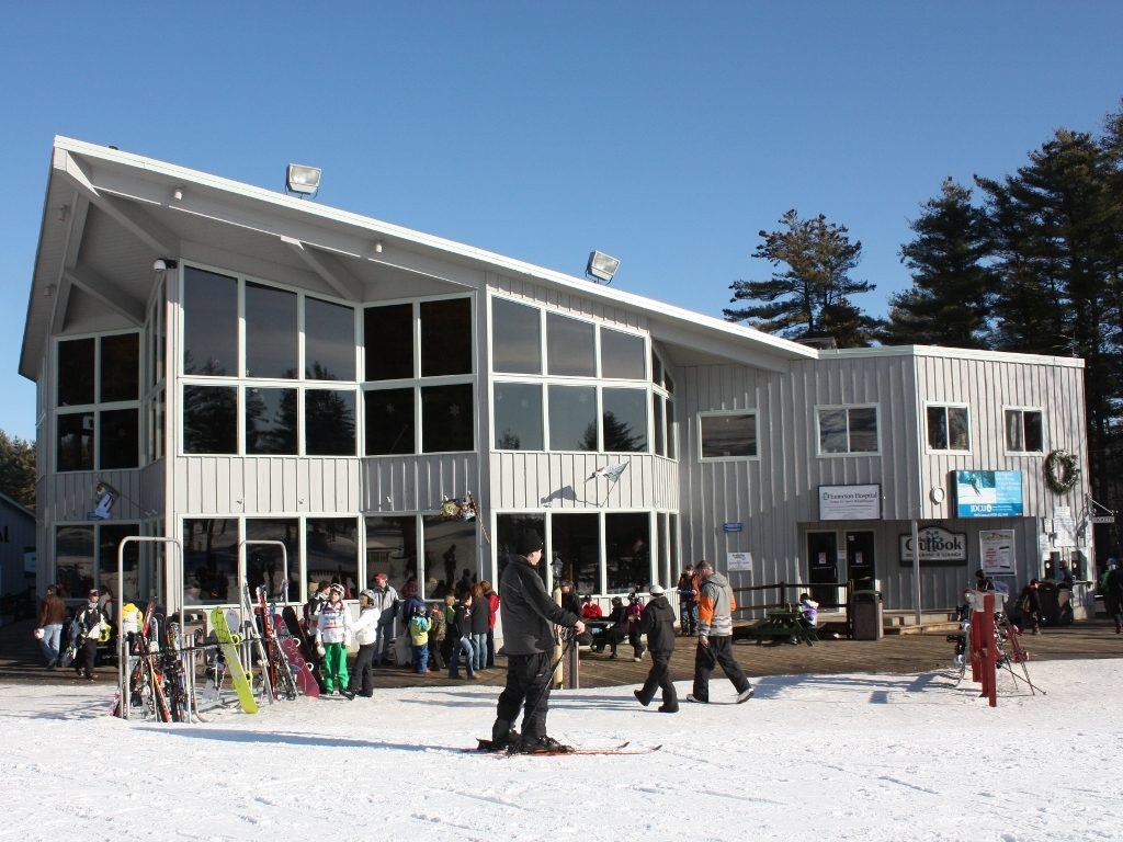 The Outlook Restaurant at Nashoba Ski Valley Area, Westford MA.